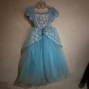 Cinderella gown dress costume little girl size 4-5